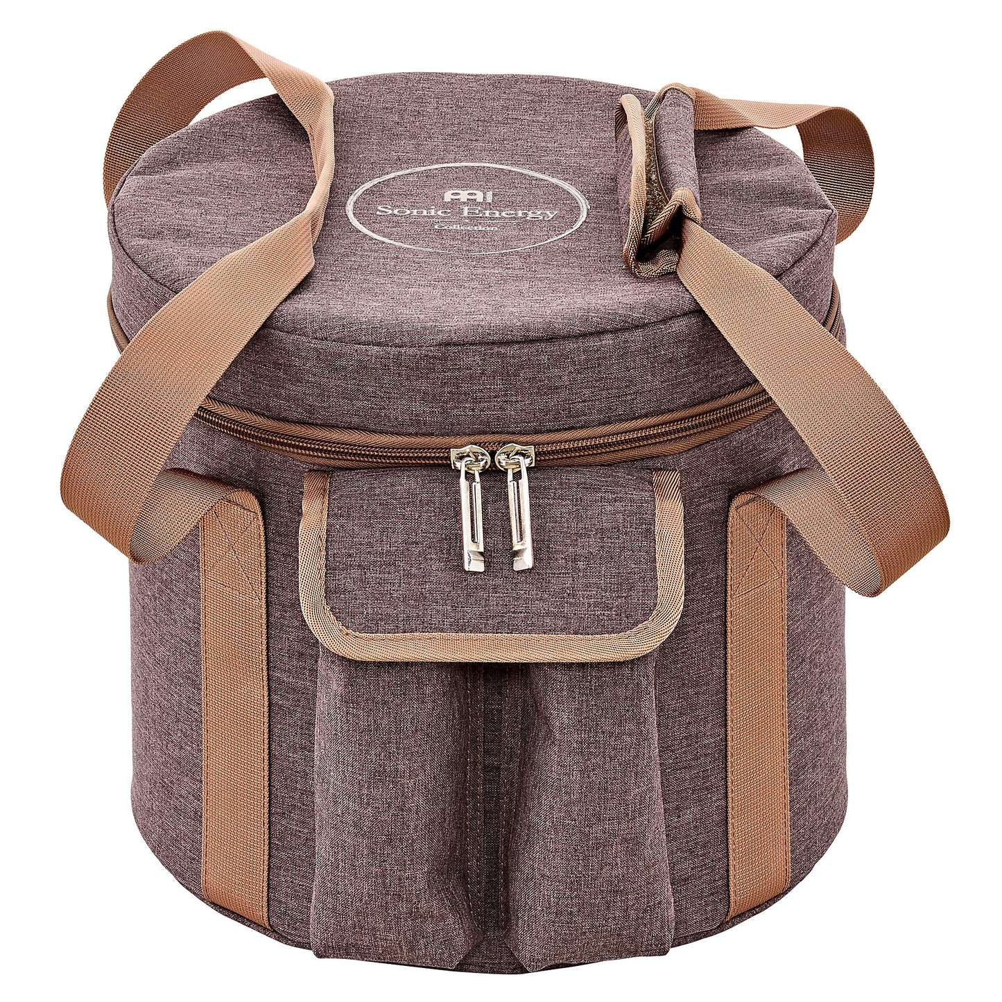 HOUSSE SINGING BOWL SONIC ENERGY 8" BRUN