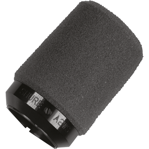 shure bonnette a2ws-blk