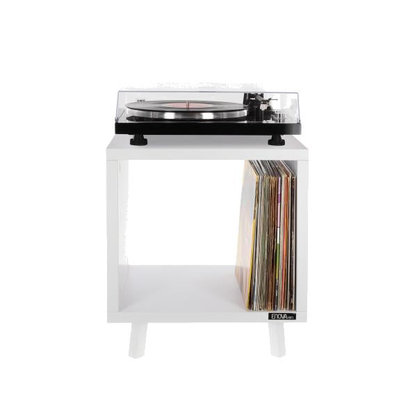 VINYLE LOVER CUBE WH Meuble Hifi blanc