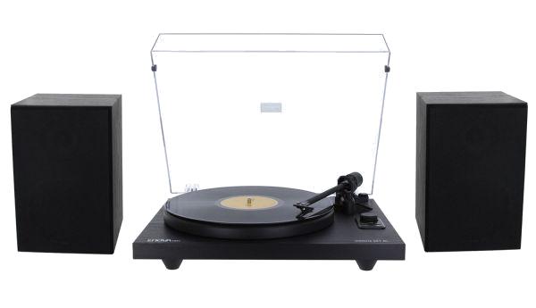 VISION2 SET BL Platine vinyle + Enceintes hifi USB/Bluetooth - finition noire
