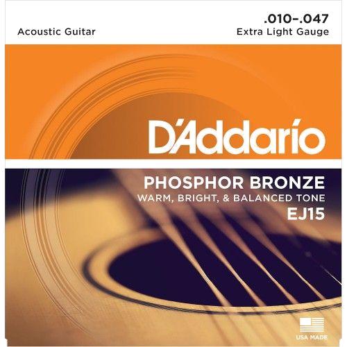 D'Addario EJ15 Extra Light 10-47