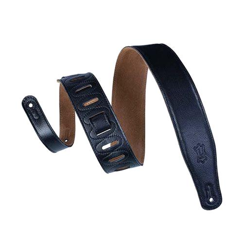 Levys Cuir rembourré dos daim Black