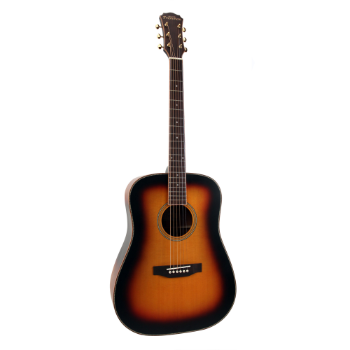 freshman guitare folk SONGDTSB dreadnought sunburst
