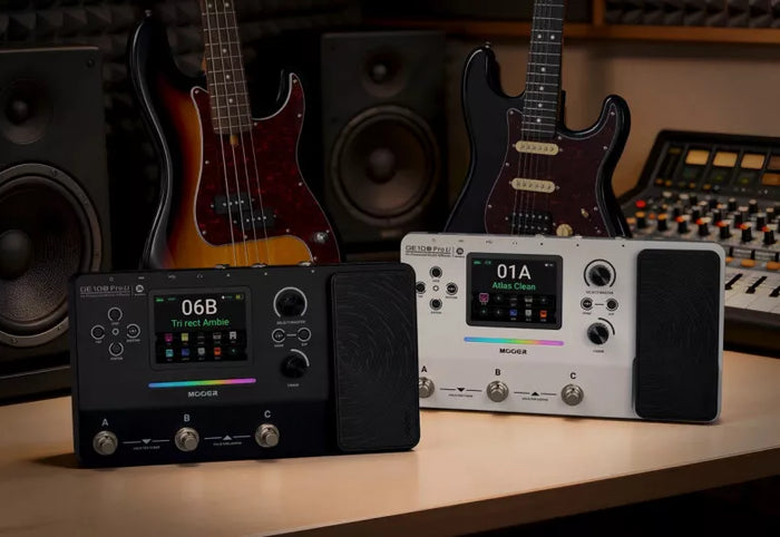 Mooer GE100 Pro vs GE100 Pro Li : quel multi-effets guitare choisir ?