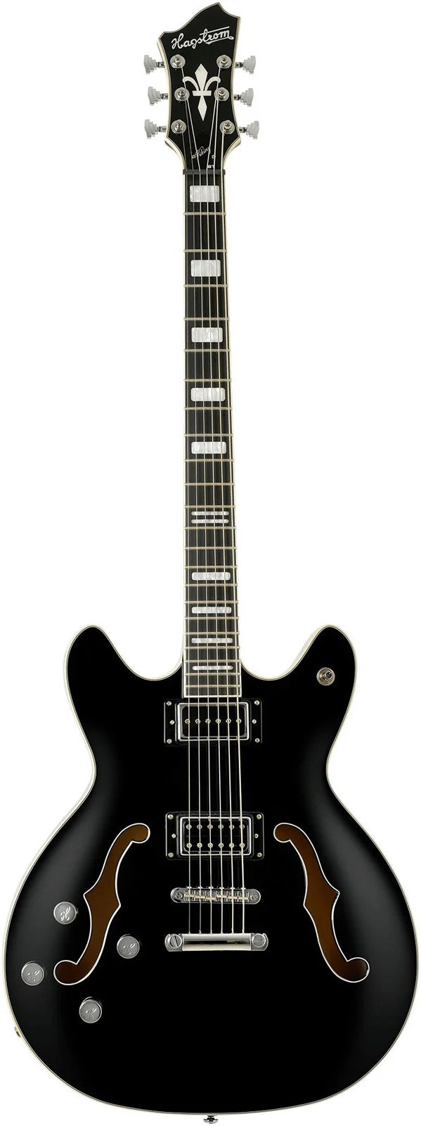 HAGSTROM VIKING DLX BARÍTONO LH NEGRO