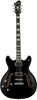 HAGSTROM VIKING DLX BARITONE LH BLACK