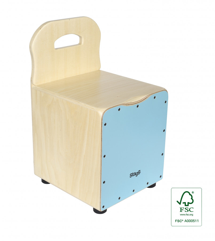 Stagg Cajon Enfant Bleu Avec Dossier