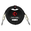 Kirlin AP209-3BK Cable Patch 3M Jack-Jack