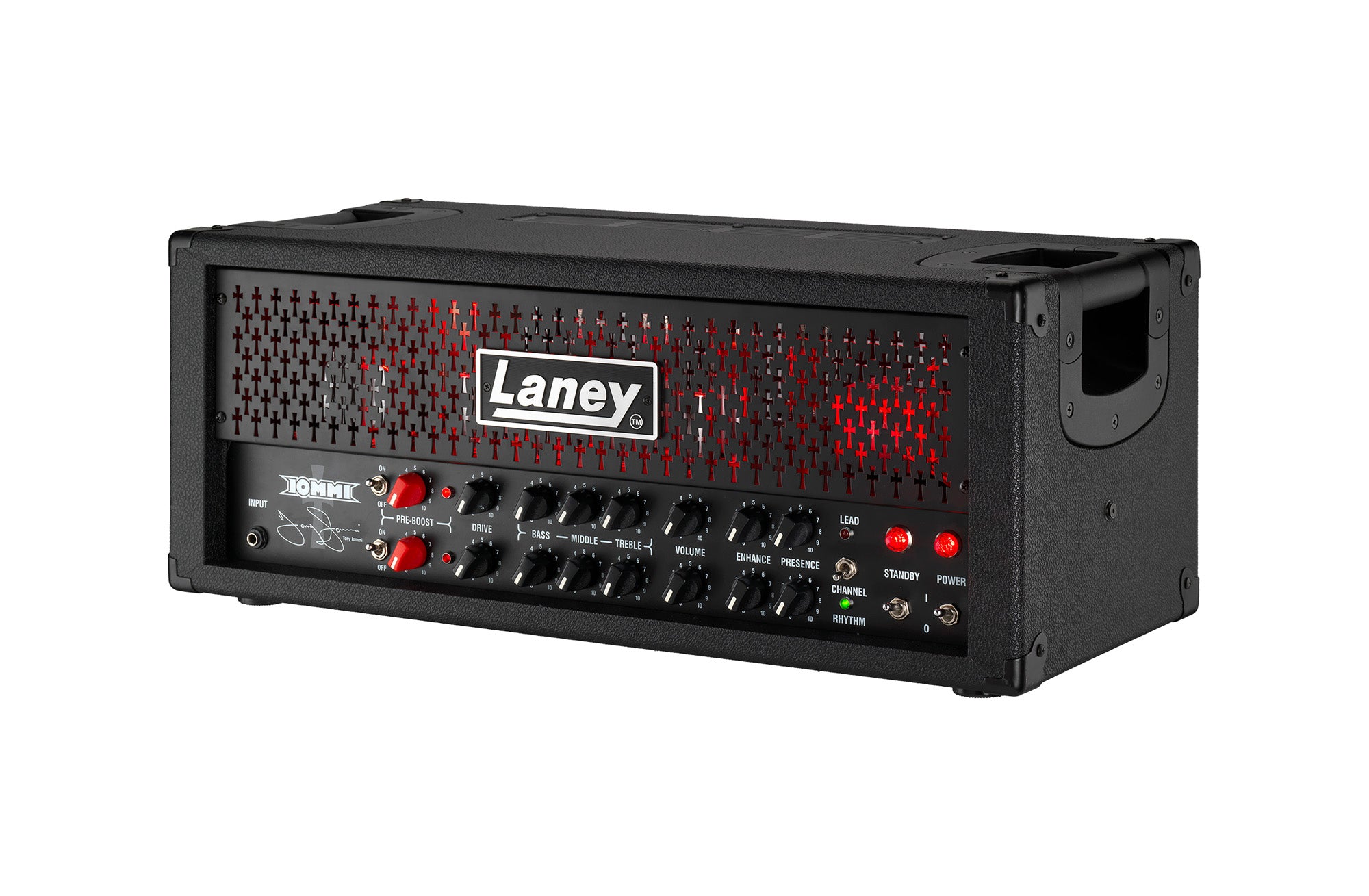 Laney TI100 - détail face / contrôles
