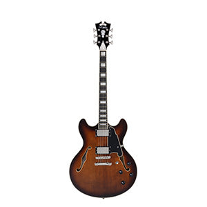D'ANGELICO Premier DC Brown Burst