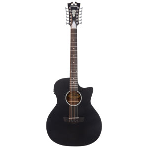 D'ANGELICO Premier Fulton LS Matte Black 12 cordes