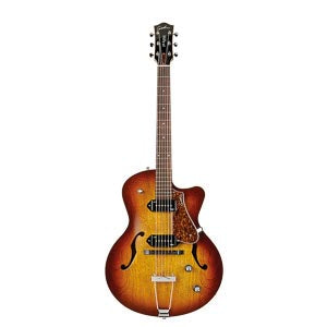 GODIN 5th Av CW KingpinII P90 Cognac Burst
