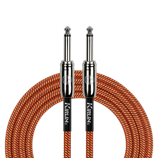 Kirlin IW201-3OR Cable Guitare Jack-Jack Mono 3 M