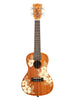 Kala Maori - Hibiscus Mahogany, Concert, livré avec housse motif Voyage