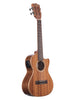 Kala Gloss Solid Mahogany, Tenor Cutaway électro-acoustique