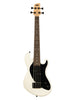 Kala Solid Body U-Bass, 4 cordes, livré avec housse - Cream