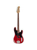 Lakland Skyline 44-51, 4 cordes - Candy Apple Red, Touche palissandre