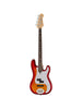 Lakland Skyline 44-64 Deluxe Flame PJ, 4 cordes - Honey Burst, Touche palissandre