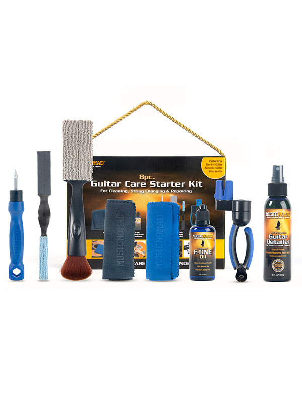 MusicNomad Starter pack pour nettoyer et changer ses cordes