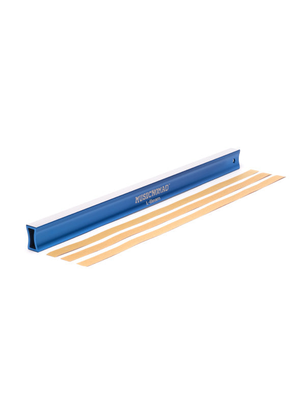 MusicNomad L-Beam, Bar de ponçage pour niveau de frettes pour basses - 61 cm