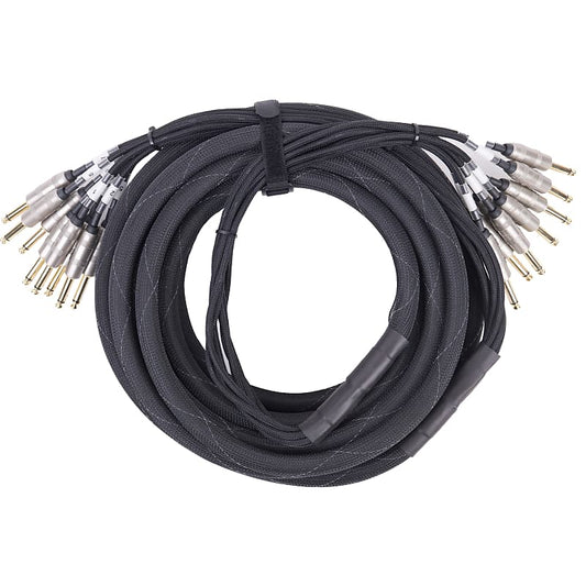 Kirlin MTN801-10BK Cable Multipaire 8 Jack Mono 10M