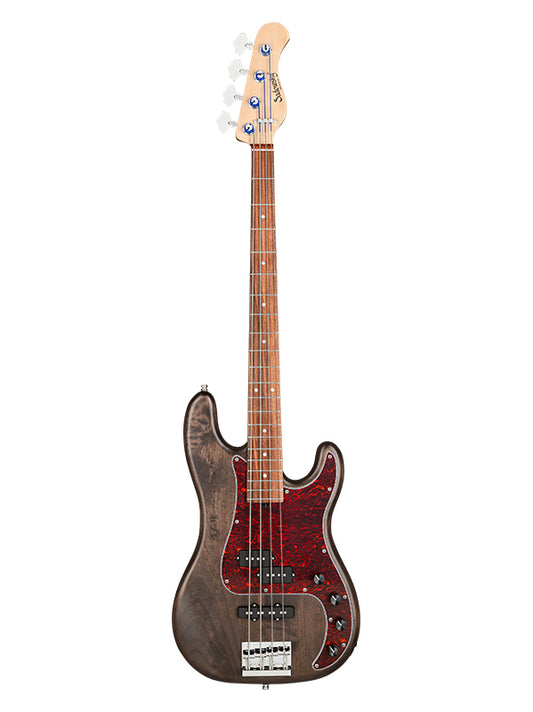 Sadowsky MetroLine, Hybrid PJ Vintage, 4 cordes, 21 frettes, alder - Black Transparent Satin