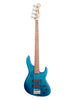 Sadowsky MetroLine, Modern Bass, 4 cordes, 24 frettes, alder - Ocean Blue Trans. Satin