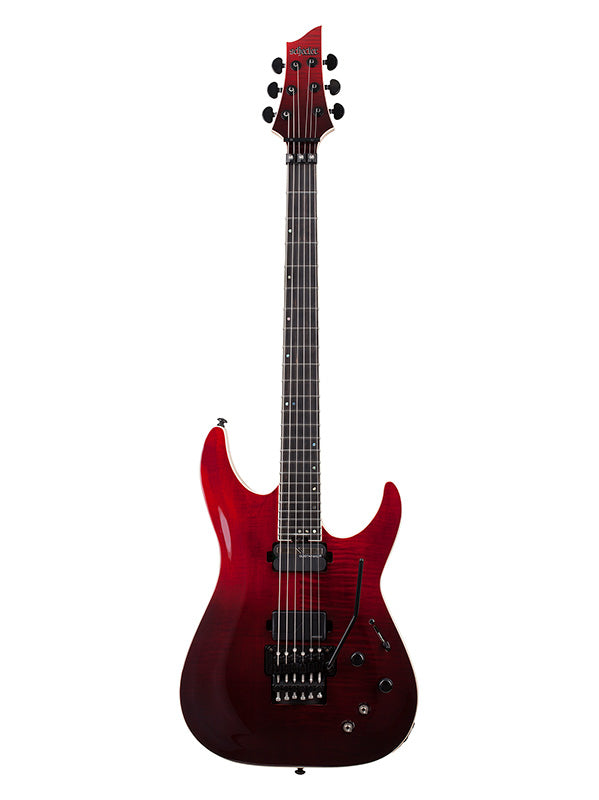 Schecter C-1 Floyd Rose SLS Elite, micro Sustainiac - Blood Burst