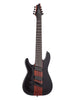 Schecter C-8 Multi-Scale Rob Scallon, gaucher - Satin Dark Roast