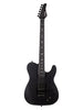 Schecter PT SLS Elite Evil Twin Floyd Rose, micro Sustainiac - Satin Black