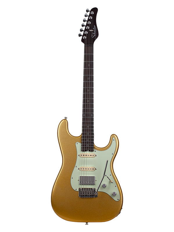 Schecter Nick Johnston Signature 10th Anniversary, micros HSS - Atomic Saffron