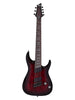 Schecter Omen Elite 7 Multi-scale - Black Cherry Burst