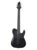 Schecter PT-7 Black multi-scale OPS - Satin Black Open Pore