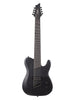 Schecter PT-8 Black multi-scale OPS - Satin Black Open Pore