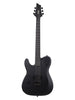 Schecter PT Black OPS, gaucher - Satin Black Open Pore