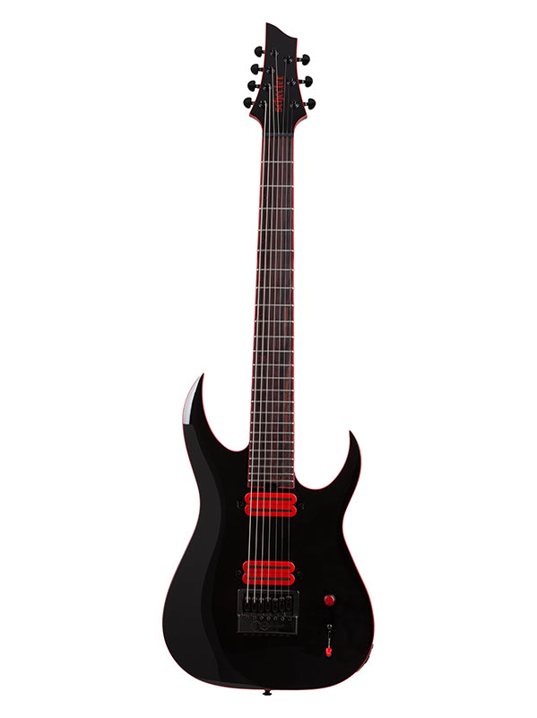 Schecter Sunset-7 Evertune - Red Dawn
