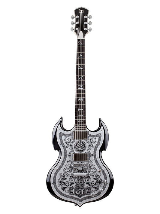 Schecter Zakk Wylde Barbarian - IronWorks Black Burst