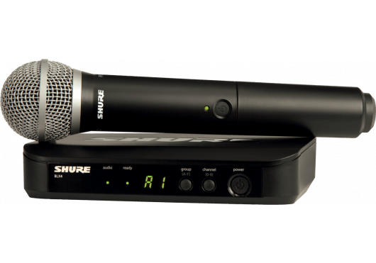 Shure Système HF chant micro main SSE BLX24E-PG58-M17
