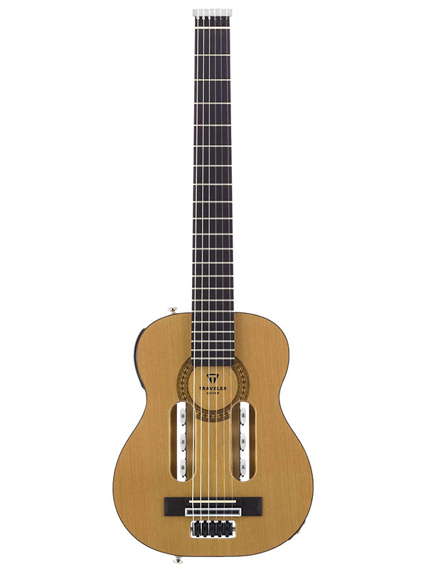 Traveler Escape Classical, cordes nylon, micro et preamp Shadow - Gloss