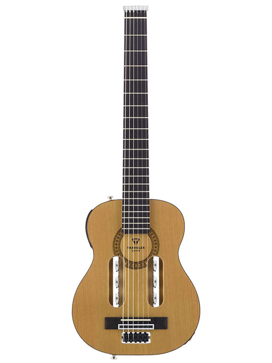 Traveler Escape Classical, cordes nylon, micro et preamp Shadow - Gloss