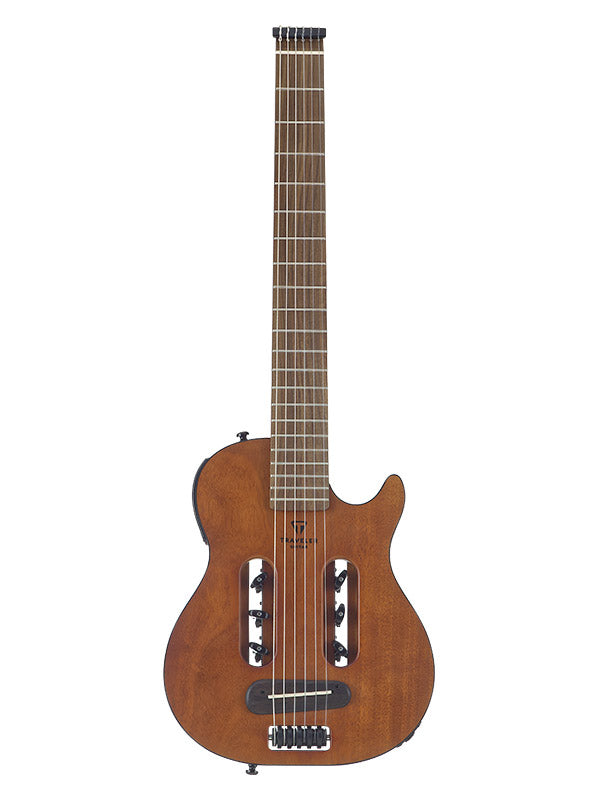 Traveler Escape Mark III Nylon, micro et preamp Shadow - Mahogany