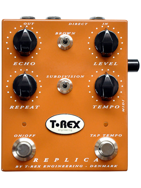 T-Rex Replica DK, True Stereo Tap delay