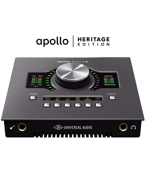 Universal Audio USB Audio Interfaces - Apollo Twin X DUO USB Heritage Edition (Desktop/WINDOWS)