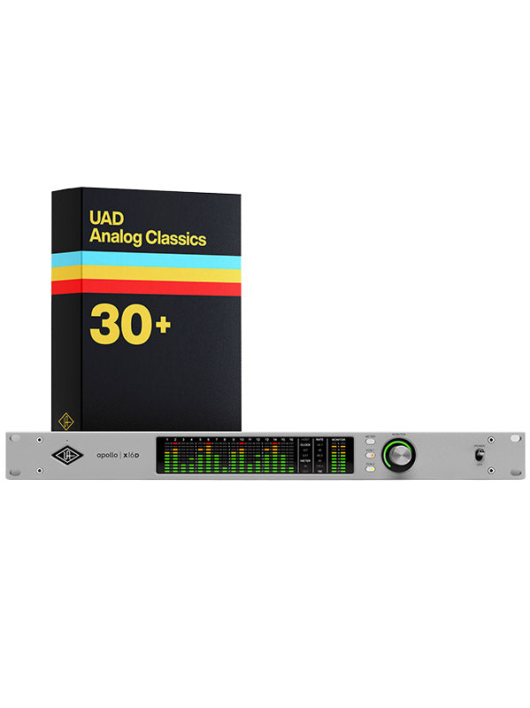 Universal Audio Audio Interfaces - Apollo x16D Essentials+ Edition, format Rack, carte Thunderbolt 3 avec Dante - MAC/Windows