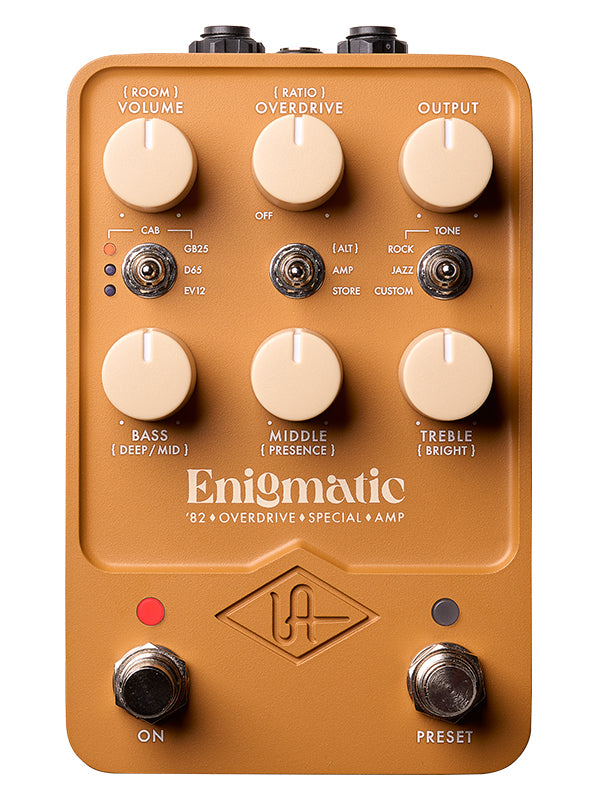 Universal Audio UAFX - Enigmatic '82 Overdrive Special Amp
