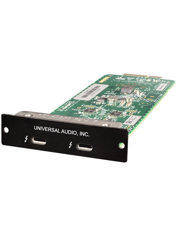 Universal Audio Audio Interfaces - Carte Thunderbolt 3 optionnelle pour MAC/Windows