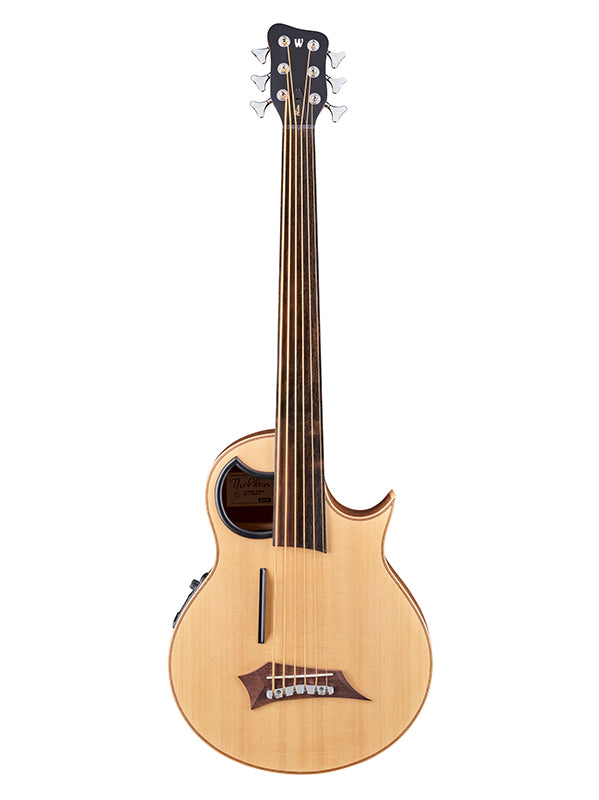 Warwick Alien 6 fretless - Natural Satin