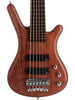 Warwick GPS Corvette Bubinga 6 active - Natural Transparent Satin