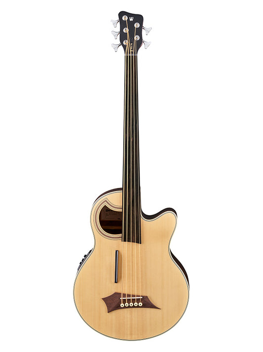 Warwick RockBass RockBass Alien DeLuxe 5 Fretless - Natural Satin