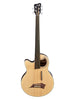 Warwick RockBass RockBass Alien DeLuxe 5 Fretless, gaucher - Natural Satin